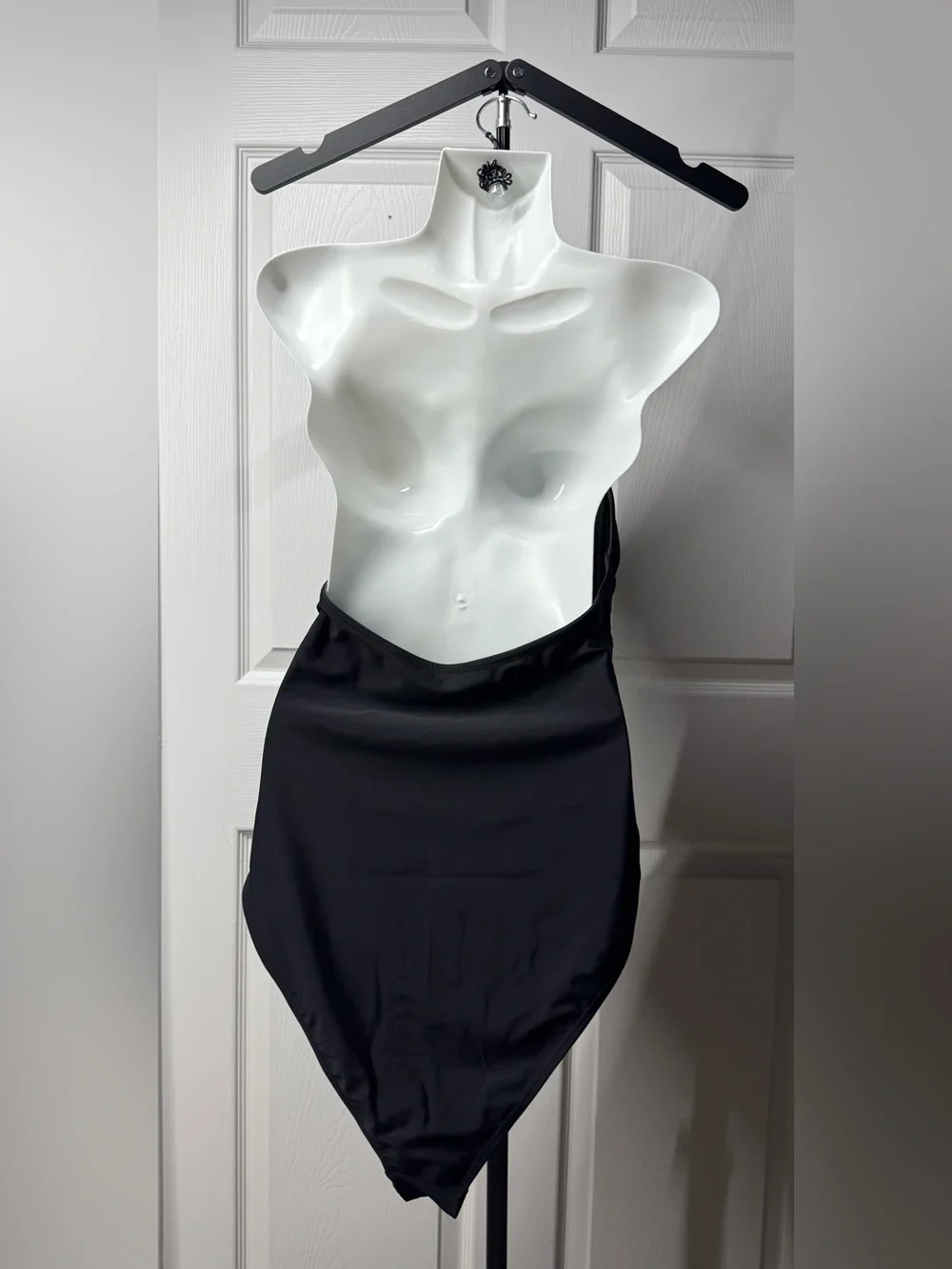 NA-KD Women’s Black Cutout High-Waist Swimsuit Size XXL